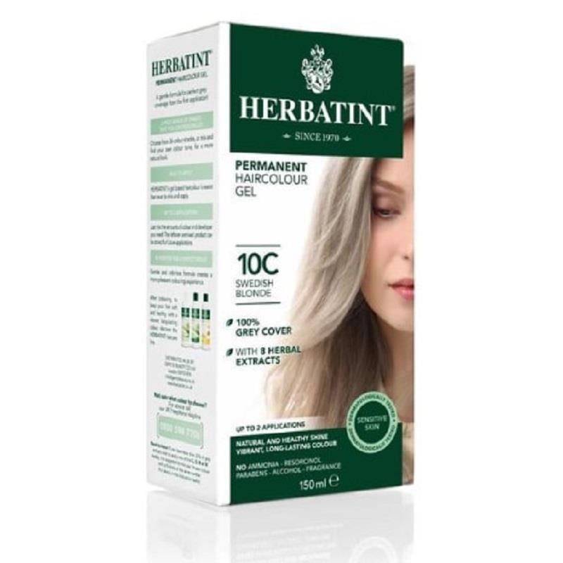 Herbatint Herbatint Bitkisel Saç Boyası 10C Swedish Blonde İsveç Sarısı 150 ml