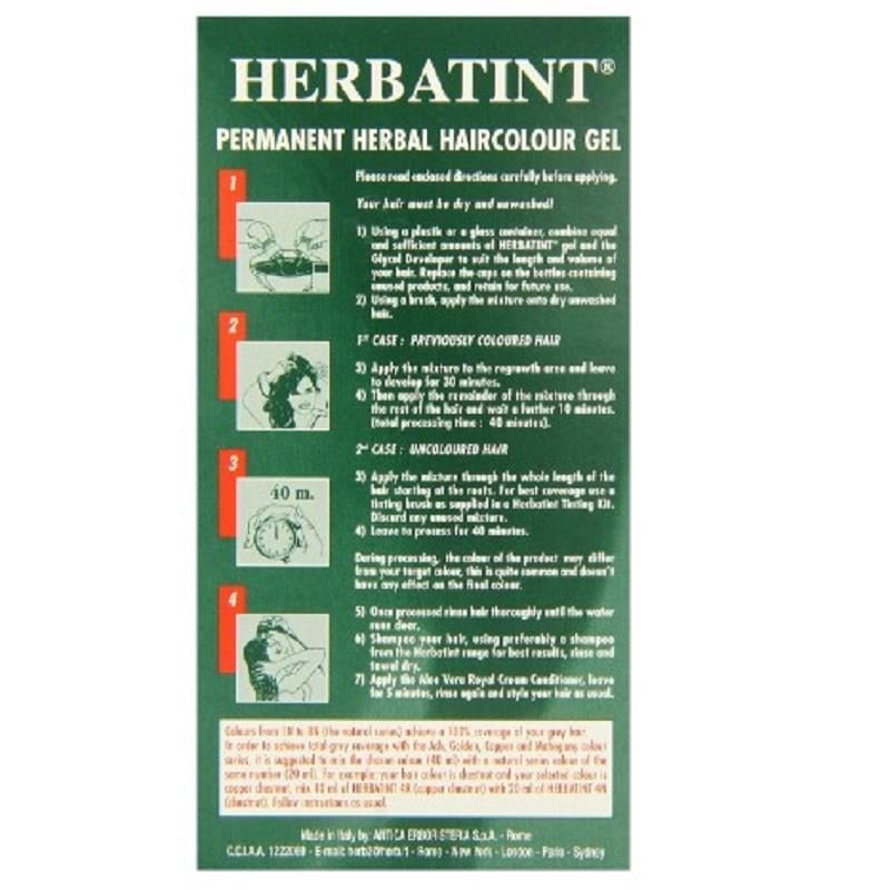 Herbatint Herbatint Bitkisel Saç Boyası 5R Light Copper Chestnut Açık Bakır Kahve 135 ml