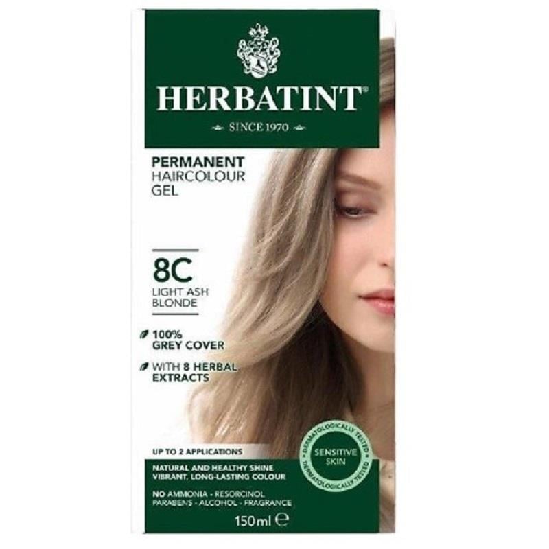 Herbatint Herbatint Bitkisel Saç Boyası 8C Light Ash Blonde Açık Küllü Sarı 150 ml