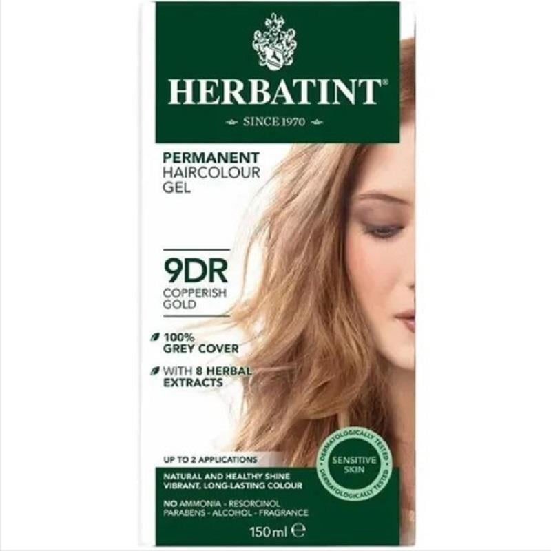 Herbatint Herbatint Bitkisel Saç Boyası Copperish Gold Bakır Sarısı 9DR 150 ml