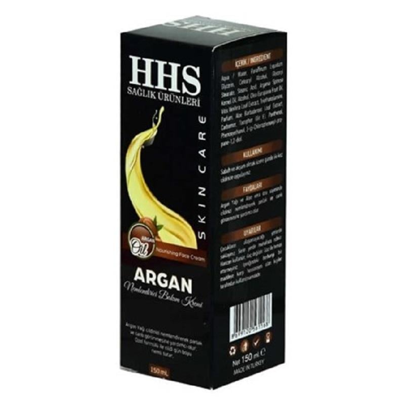 HHS HHS Argan Yağlı Nemlendirici El Yüz ve Vücut Bakım Kremi 150 ml