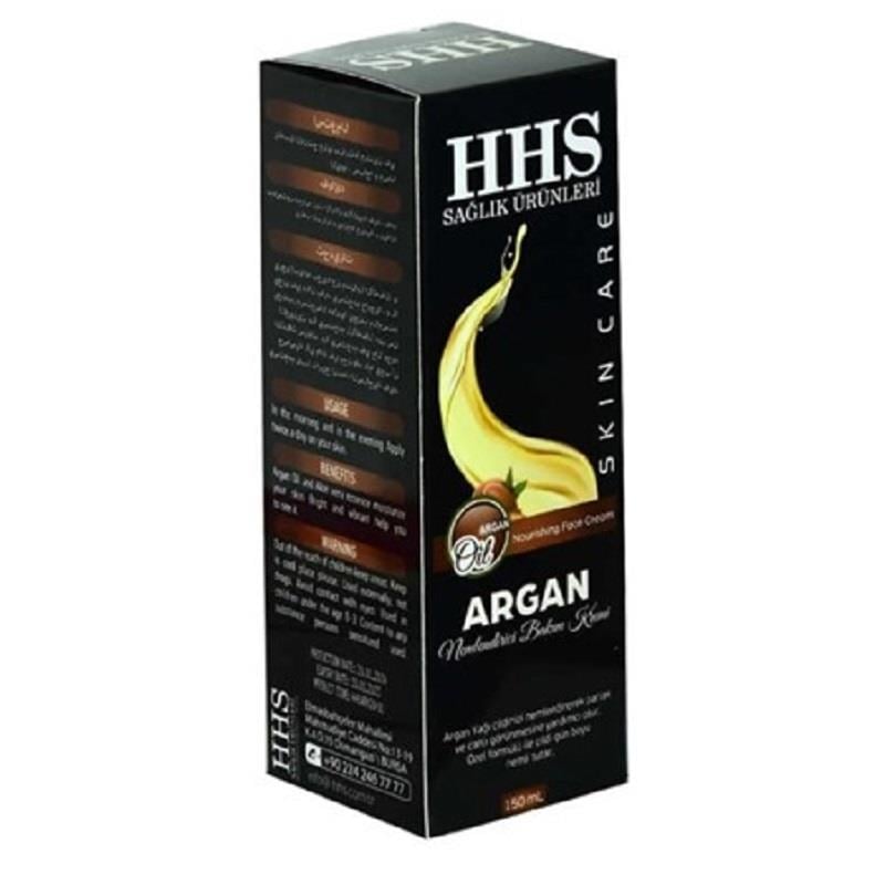 HHS HHS Argan Yağlı Nemlendirici El Yüz ve Vücut Bakım Kremi 150 ml