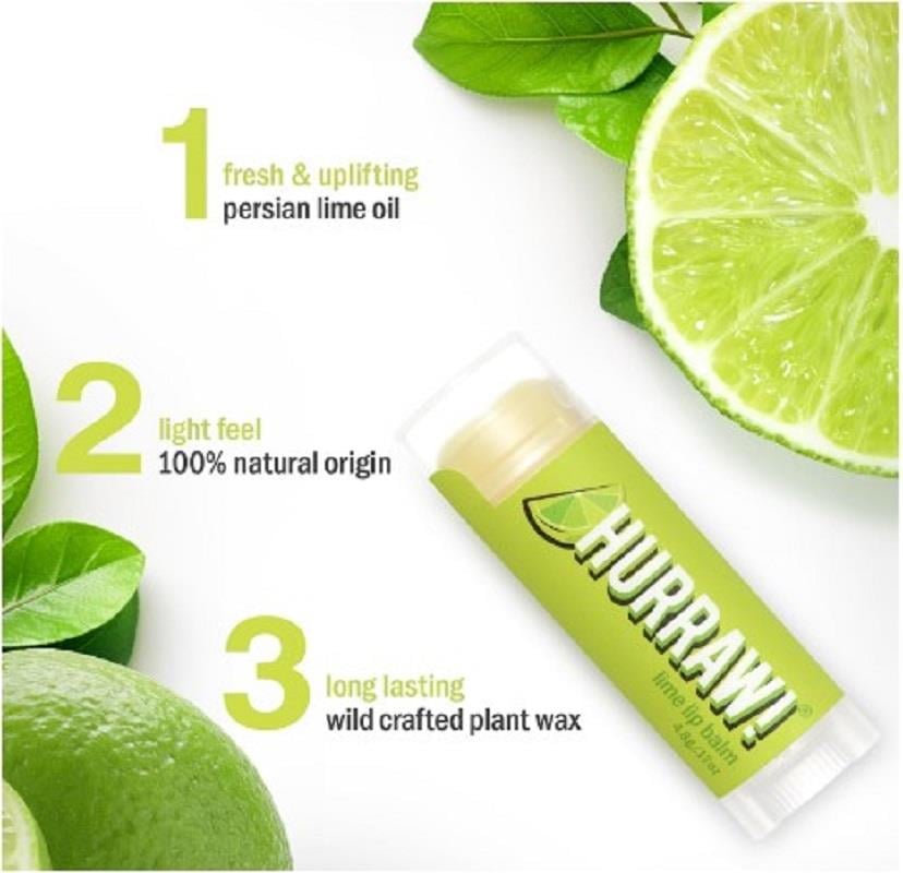 Hurraw Hurraw Lip Balm Lime