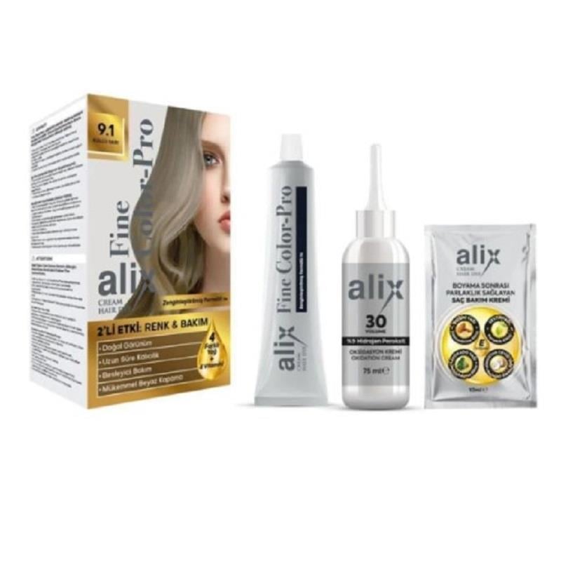 HYALİX Alix 9.1 Küllü Sarı Saç Boyası