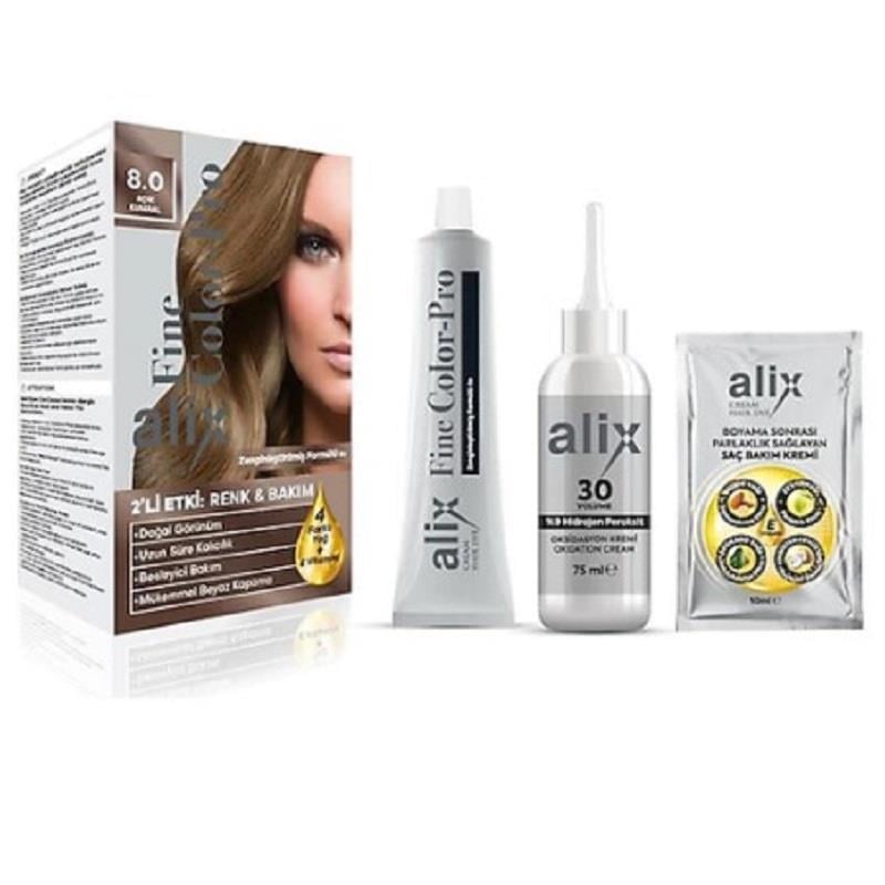 HYALİX Alix Kit Saç Boyası 8.0 50 ml