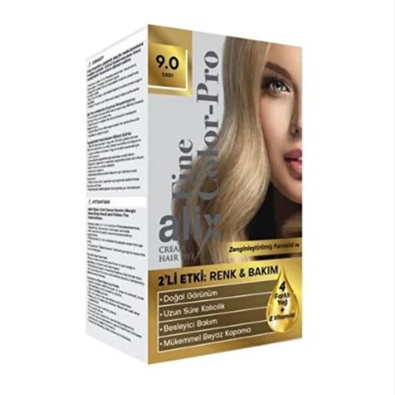 HYALİX Alix Kit Saç Boyası 9.0 50 ml Sarı