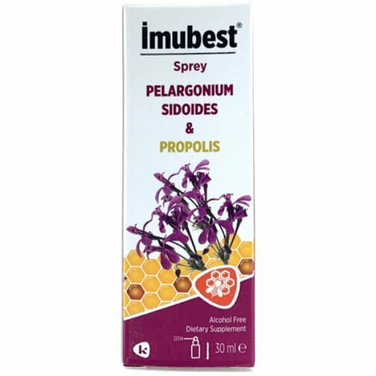 Imubest İmubest Afrika Sardunyası Propolis Sprey Alkolsüz 30 ml