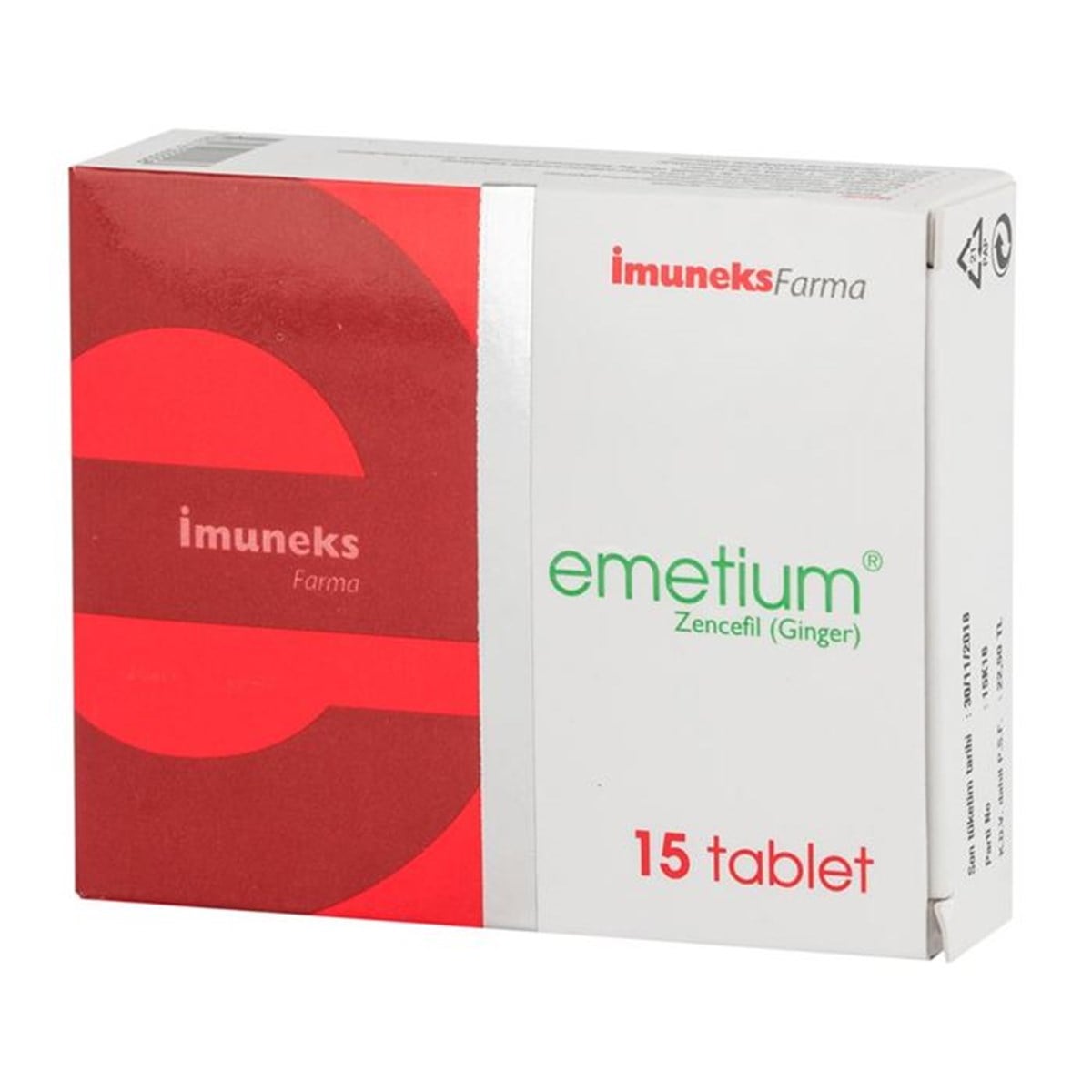 İmuneks Emetium 15 Tablet