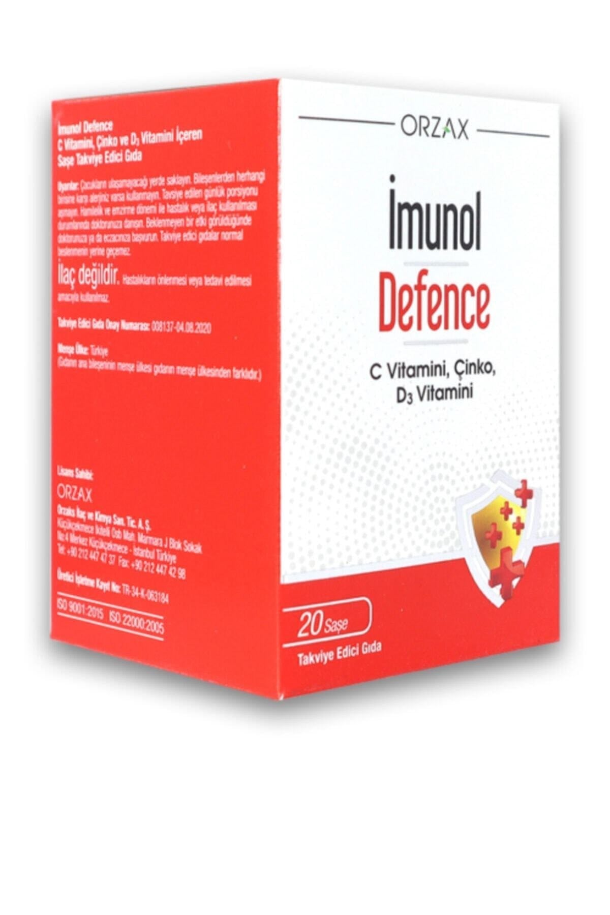 İMUNOL İmunol Defence 20 Saşe