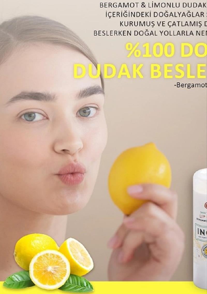 Incia Incia Bergamot & Limonlu Dudak Besleyici Lip Balm 6 gr