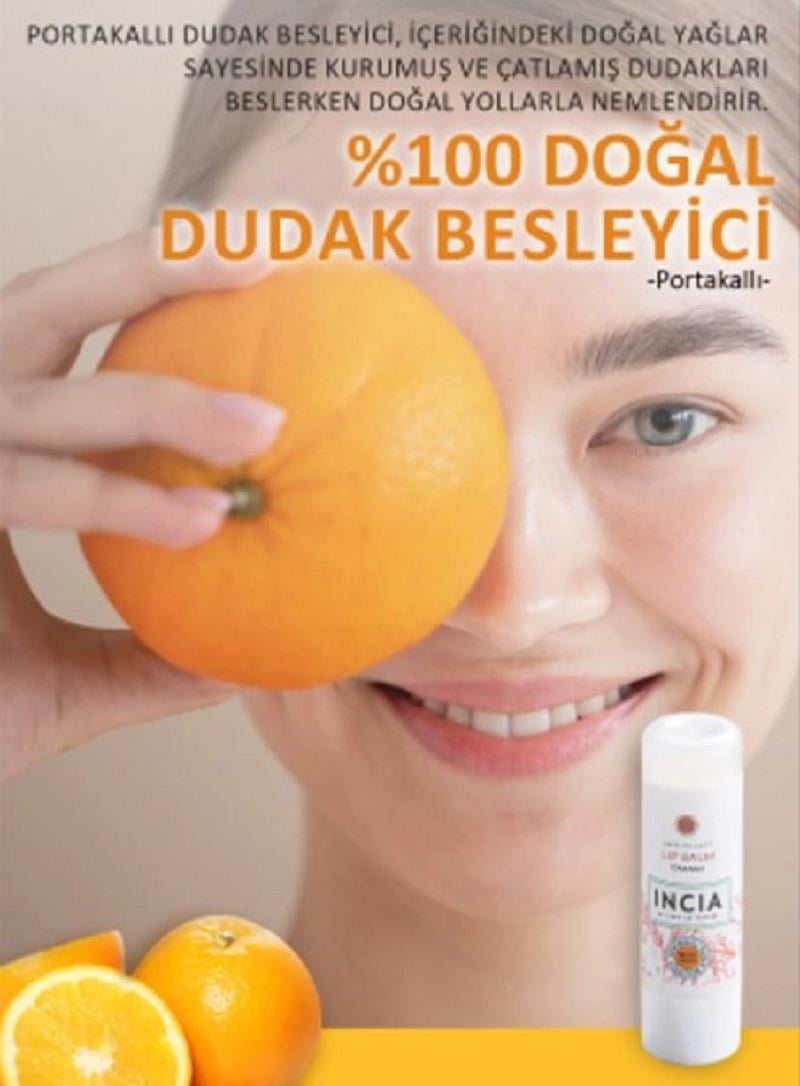 Incia Incia Portakallı Dudak Besleyici Lip Balm 6 gr