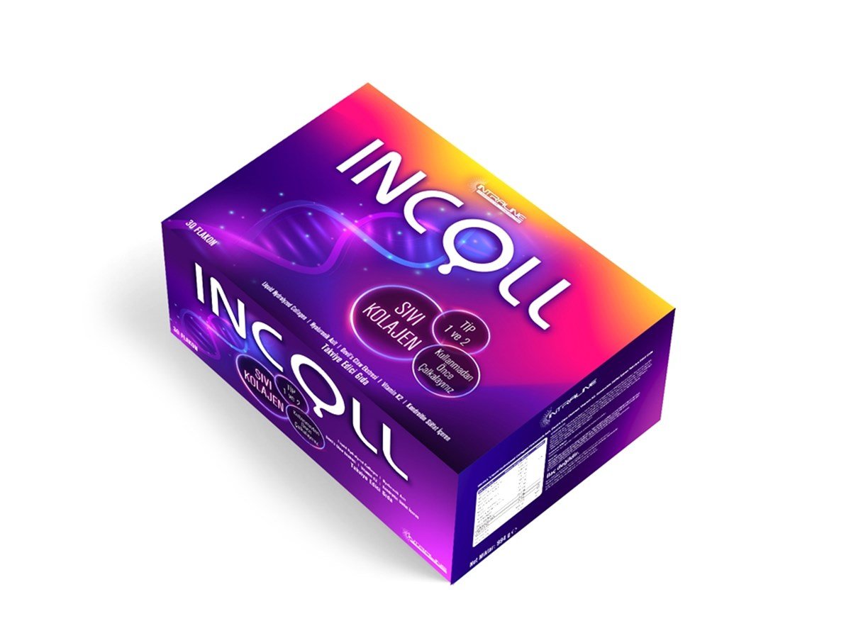 INCOLL Incoll Sıvı Kollajen Hyaluronik Asit 30 Flakon
