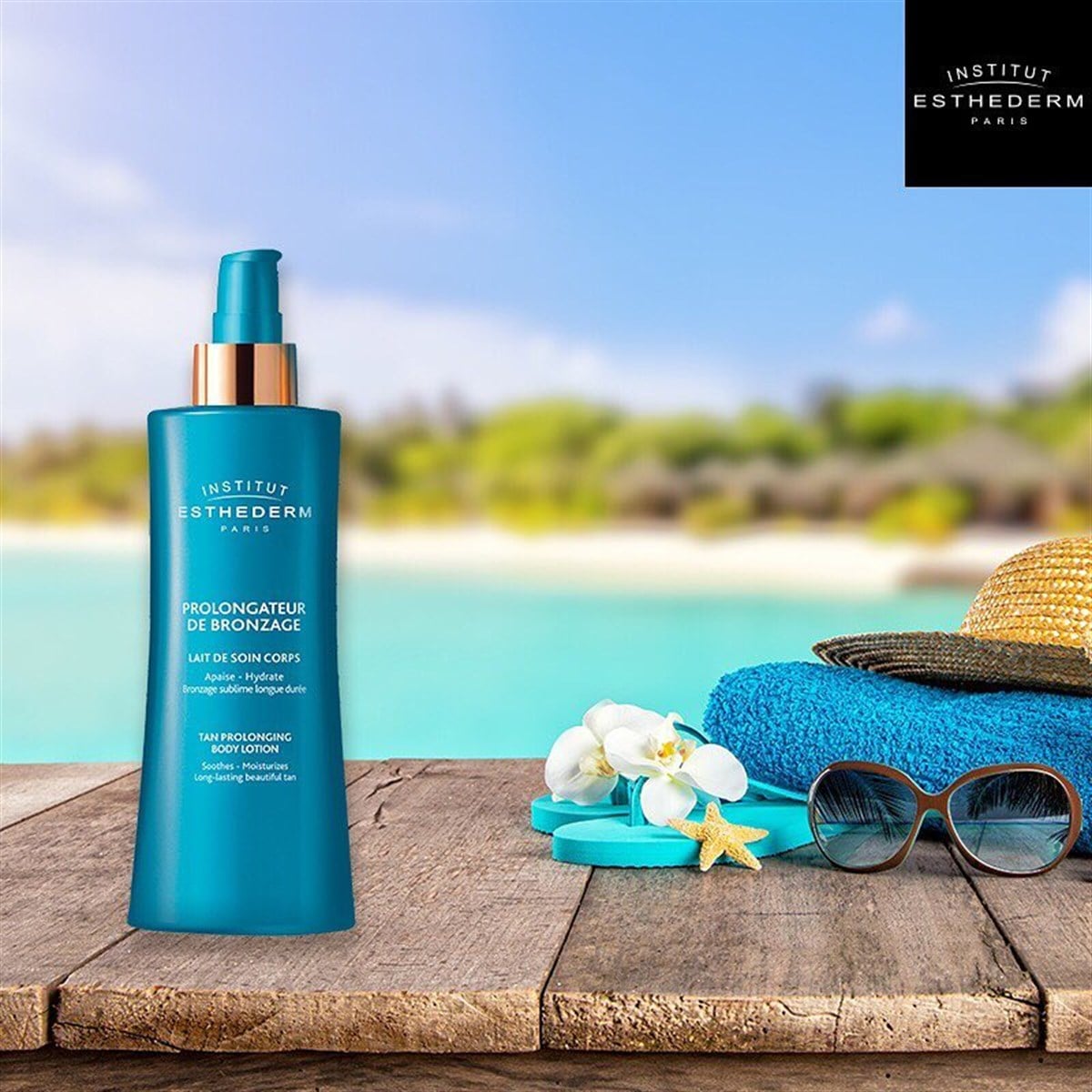Institut Esthederm Tan Enhancing Lotion Güneş Sonrası Vücut Bakım Kremi 200 ml