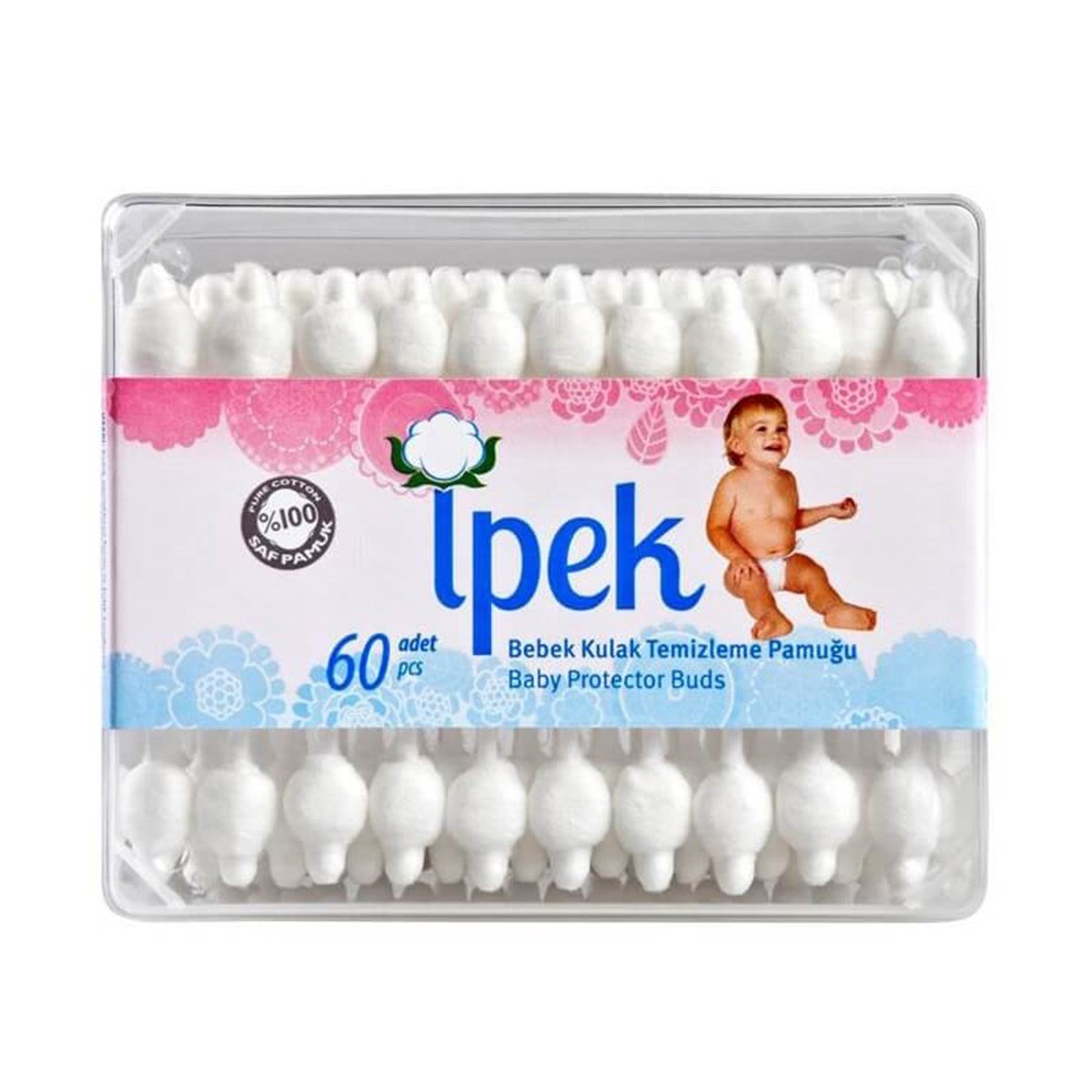 İpek İpek Bebek Kulak Çubuğu 60'lı