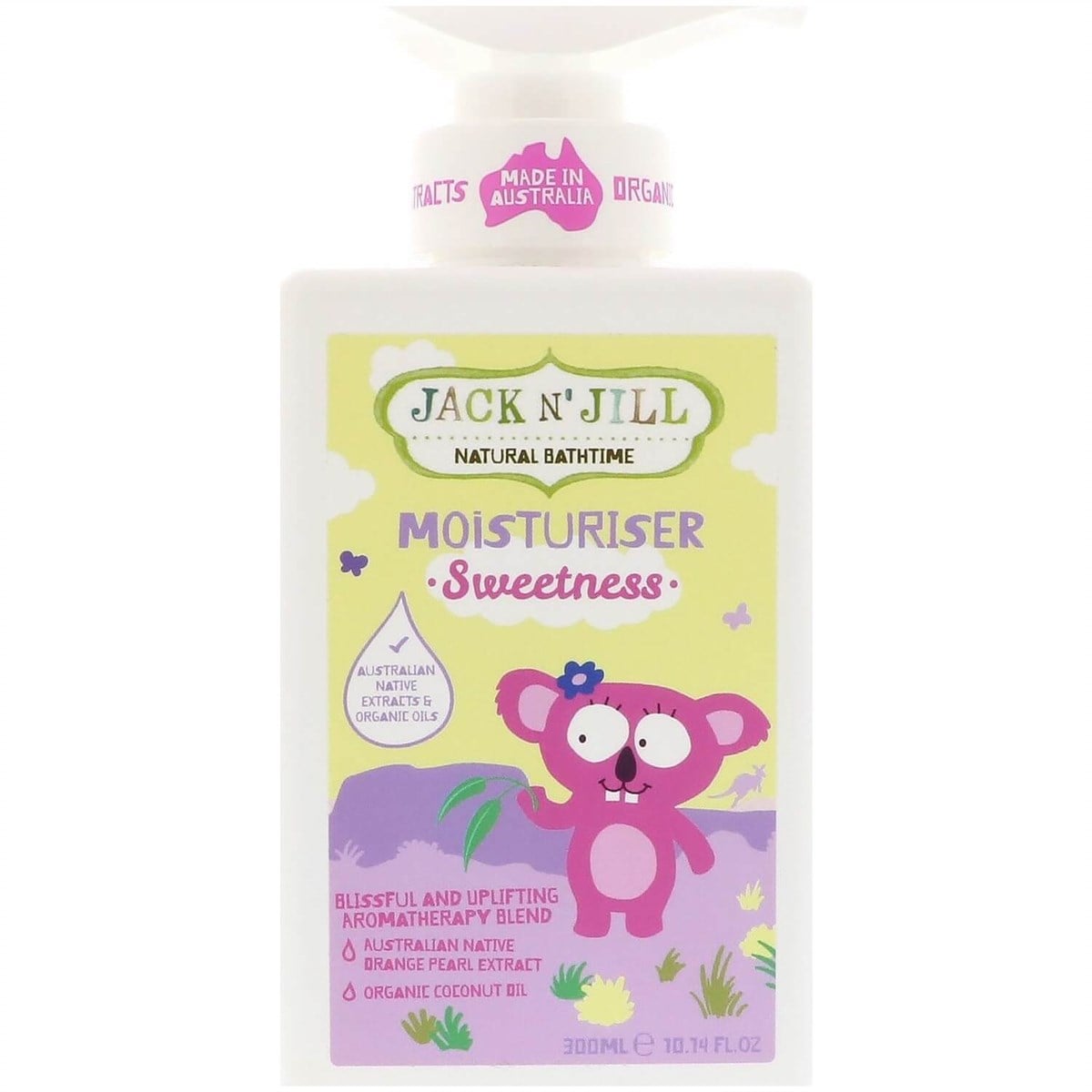 Jack And Jill Jack and Jill Natural Bathtime Moisturiser Sweetness 300 ml ( Doğal İçerikli Yüz ve Vücut Losyonu )