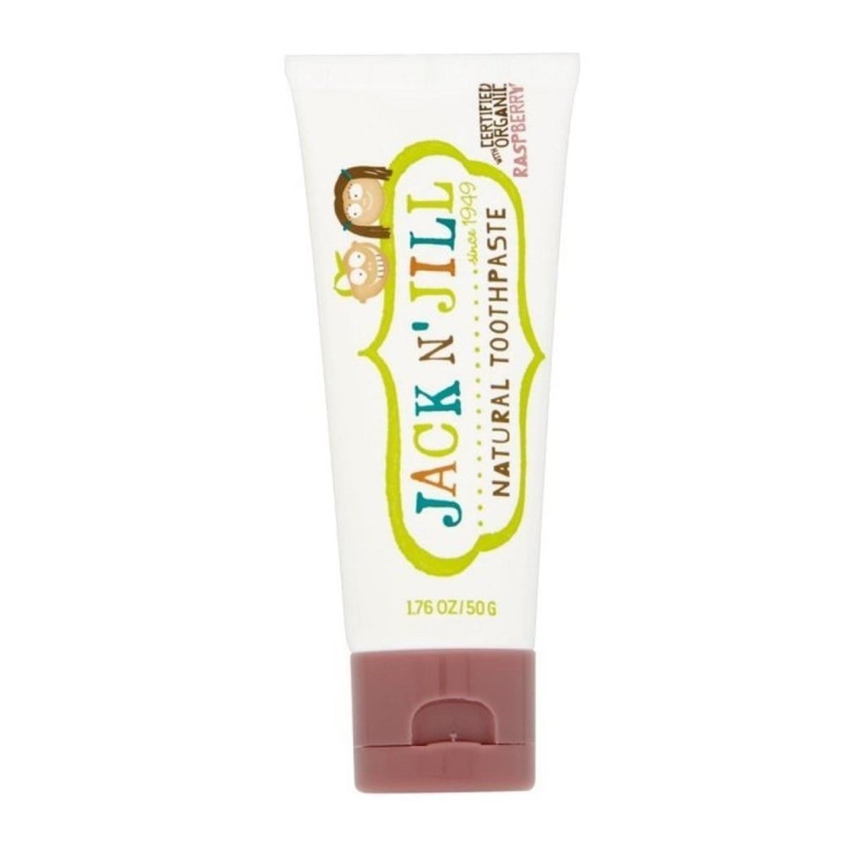 Jack And Jill Jack and Jill Natural Toothpaste Raspberry 50 gr ( Ahududu Aromali Diş Macunu )