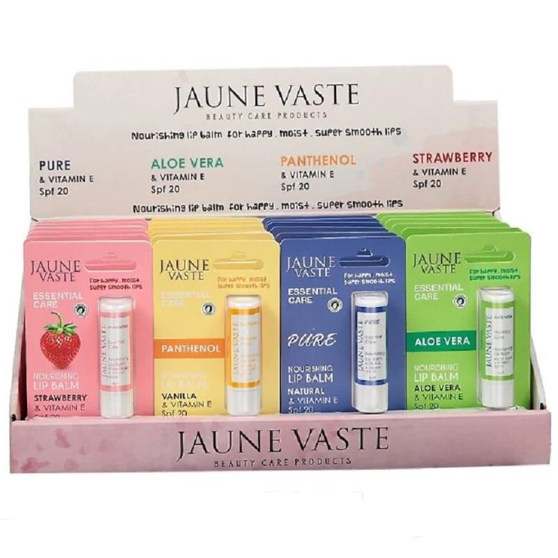 Jaune Vaste Jaune Vaste Essential Care Lip Stick 24'lü Karma Stand