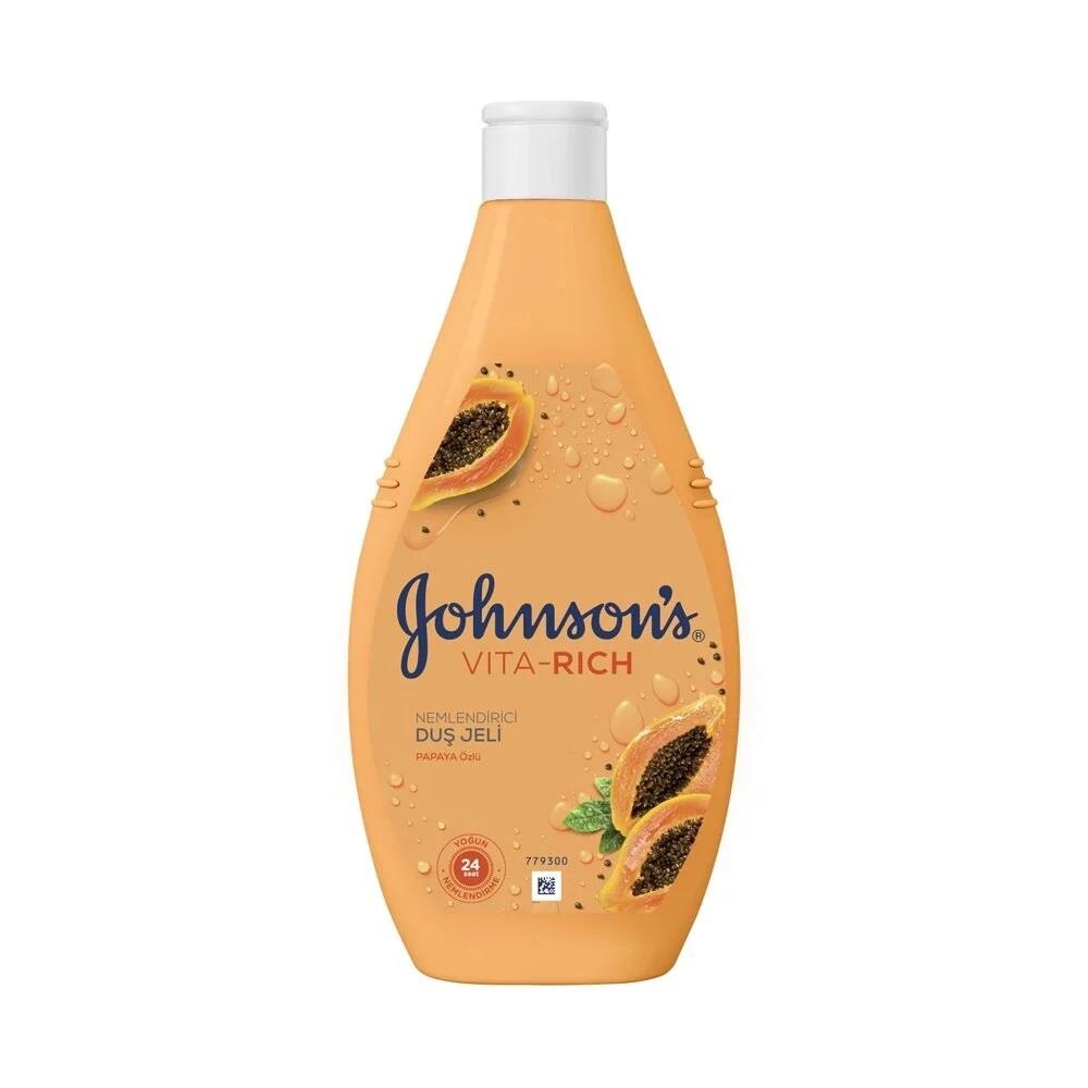 JOHNSON'S Johnson's Vita Rich Papaya Özlü Nemlendirici Duş Jeli 400 ml