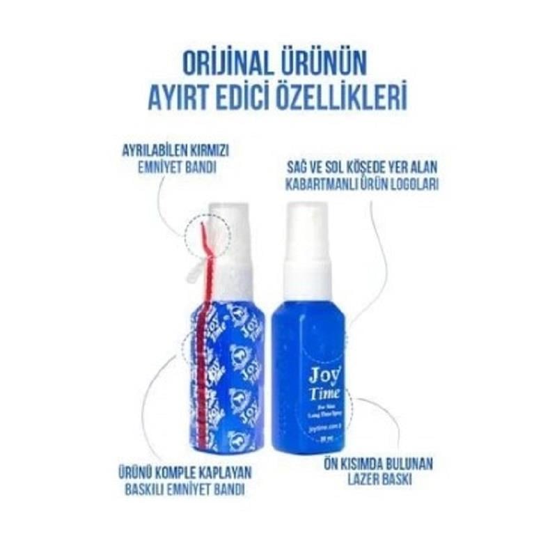 Joy Joy Time For Men Geciktirici Sprey 30 ml