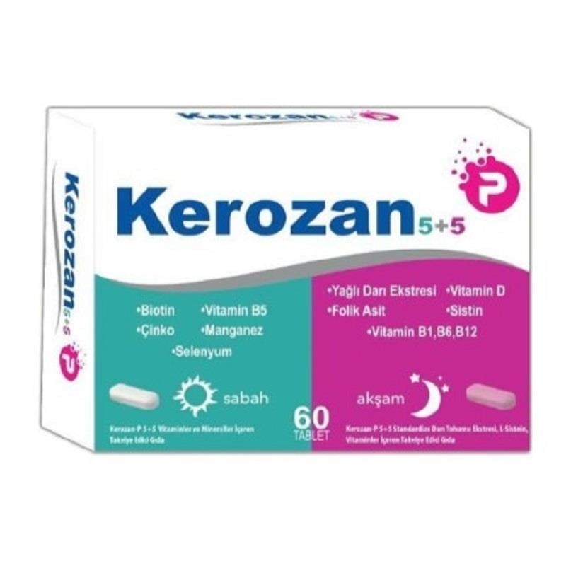 KEROZAN Kerozan P 5+5 60 Tablet