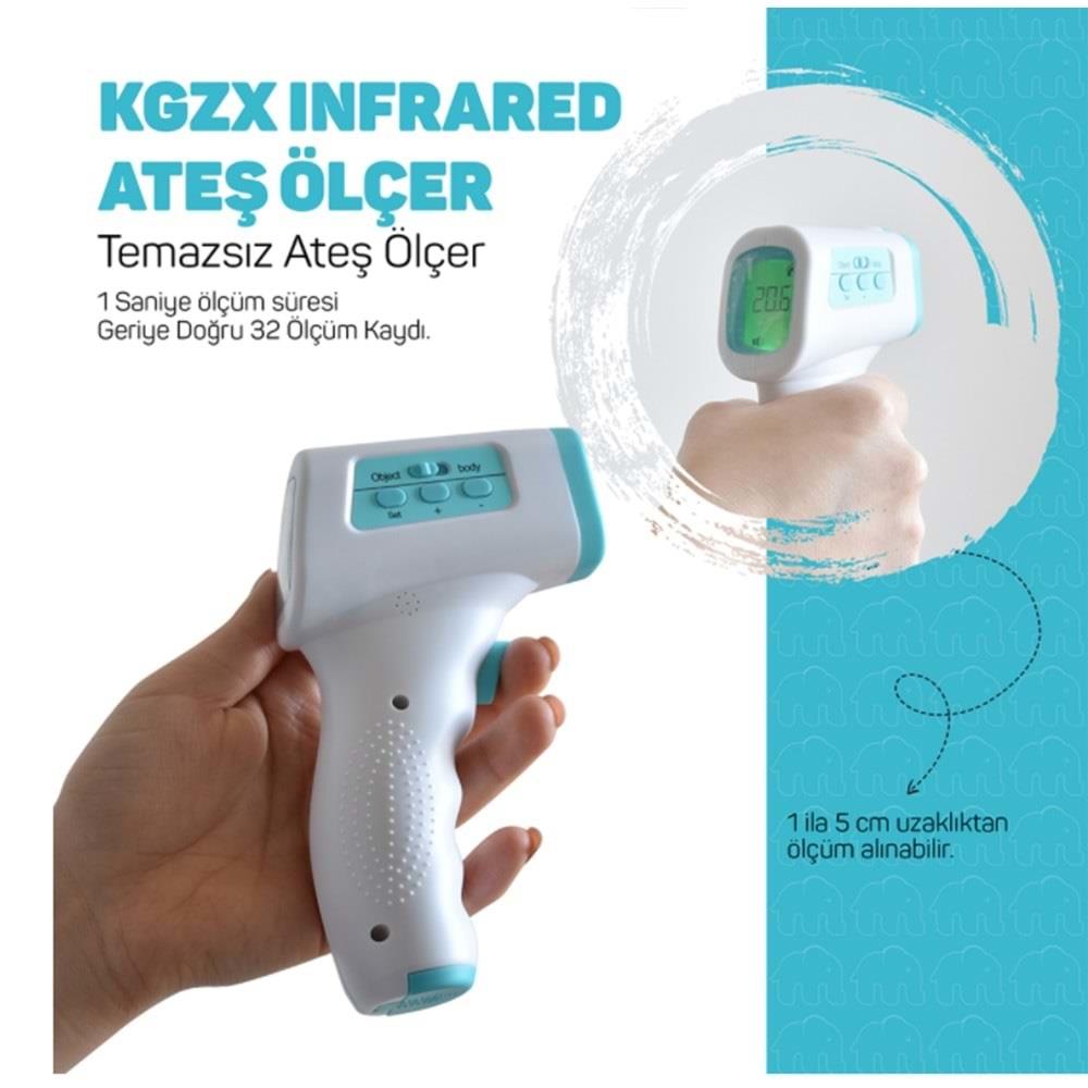 KGZX KGZX KG-TM10 Alından Temassız Ateş Ölçer