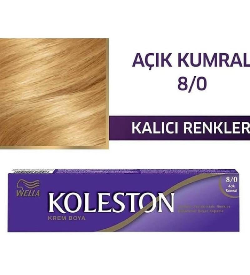 Koleston Koleston Tüp Boya 8/0 Açık Kumral