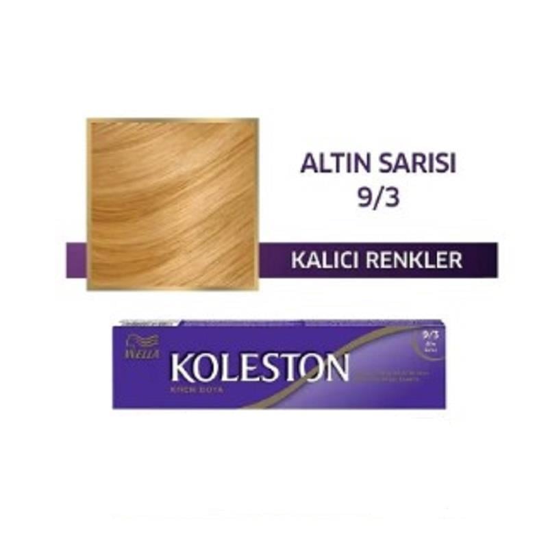 Koleston Koleston Tüp Boya 9/3 Altın Sarısı