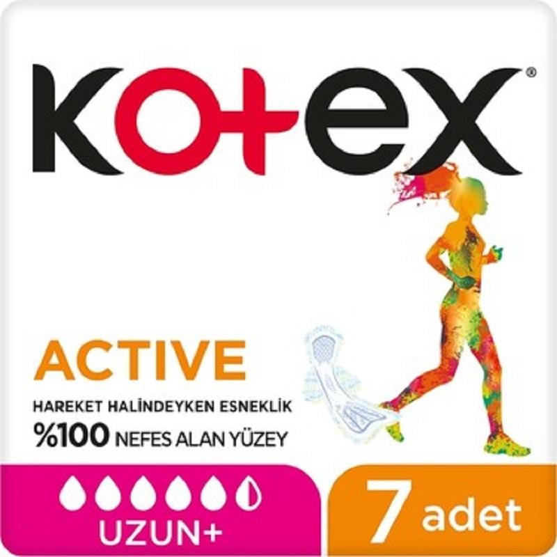 Kotex Kotex Activ Plus Uzun Ped 7'li