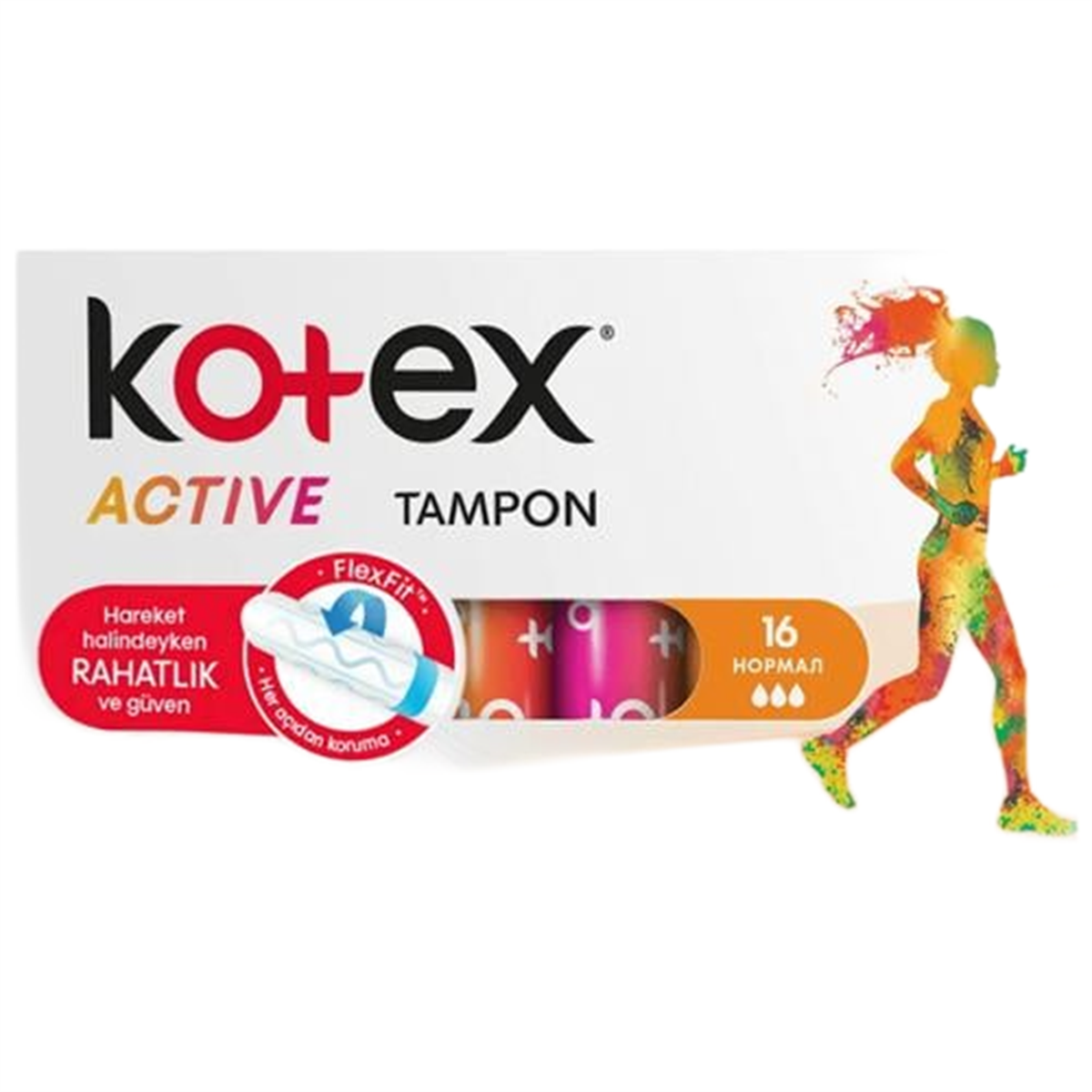 Kotex Kotex Active Tampon Normal 16'lı