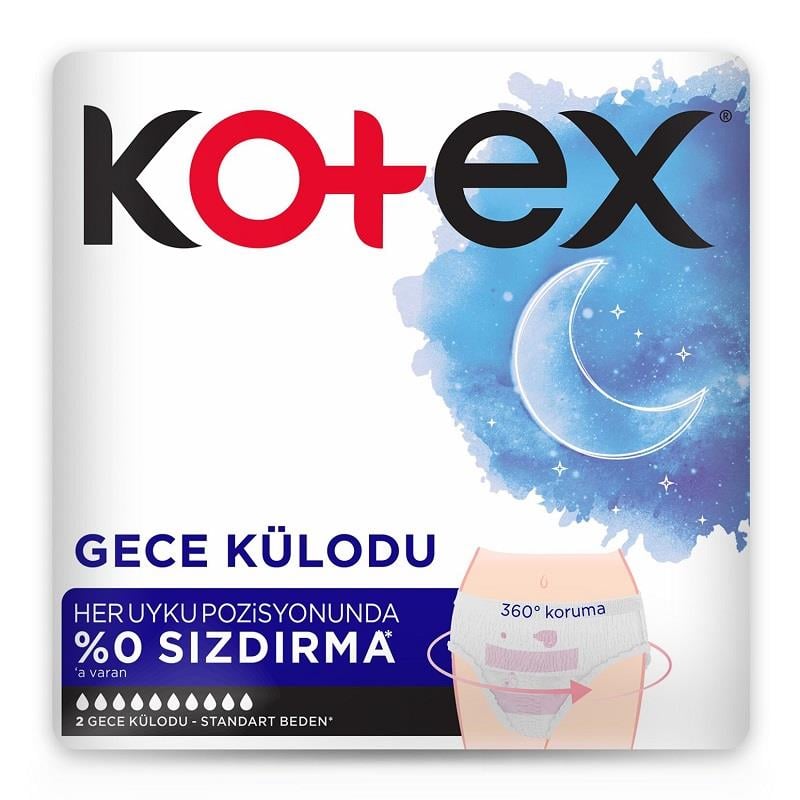 Kotex Kotex Gece Külodu 2'li