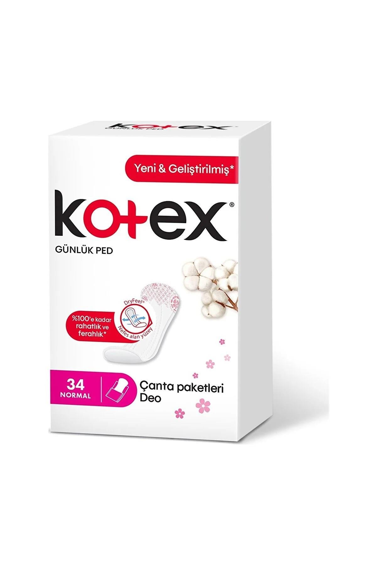Kotex Kotex Günlük Ped Normal 34'lü