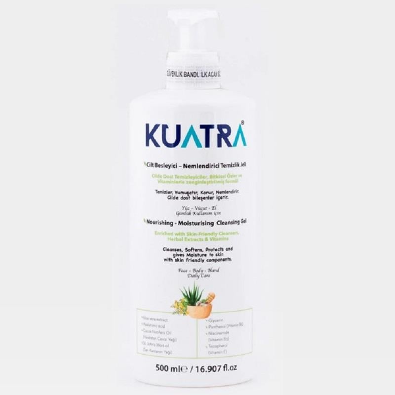 Kuatra Kuatra Cilt Besleyici Nemlendirici Temizlik Jeli Lavanta 500 ml