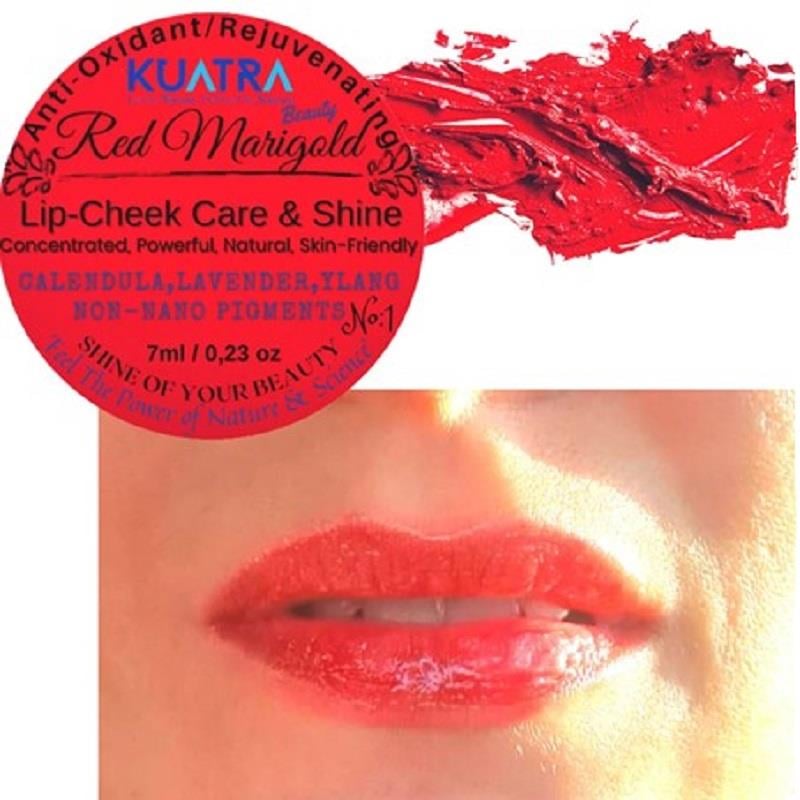 Kuatra Kuatra Red Marigold Nemlendirici Antioksidan Işıltı Veren Balm 7 ml