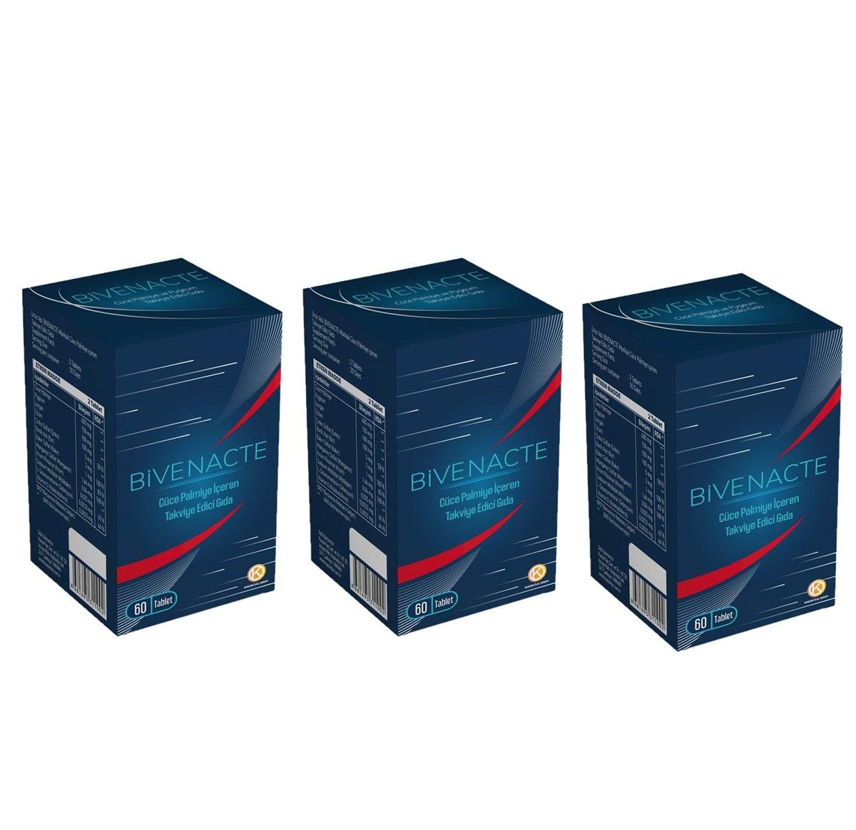 Kuazar İlaç Bivenacte 60 Tablet - 3'lü
