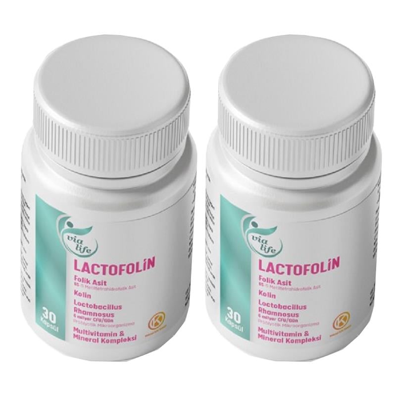 Kuazar İlaç Lactofolin 30 Kapsül - 2'li