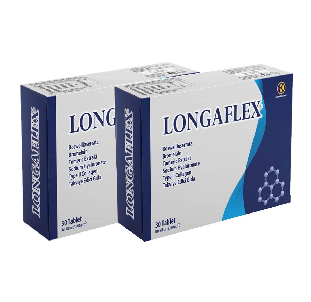 Kuazar İlaç Longaflex 30 Tablet - 2'li