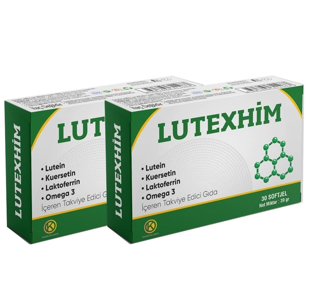 Kuazar İlaç Lutexhim 30 Softjel - 2'li