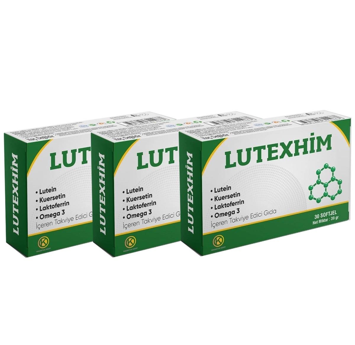 Kuazar İlaç Lutexhim 30 Softjel - 3'lü