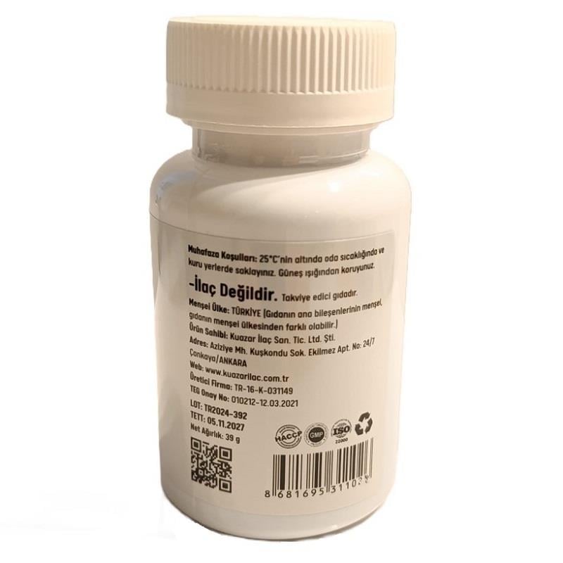 Kuazar İlaç Lutexhim - Lutein, Laktoferrin, Kuersetin ve Omega 3 içeren Gıda Takviyesi 30 Softjel