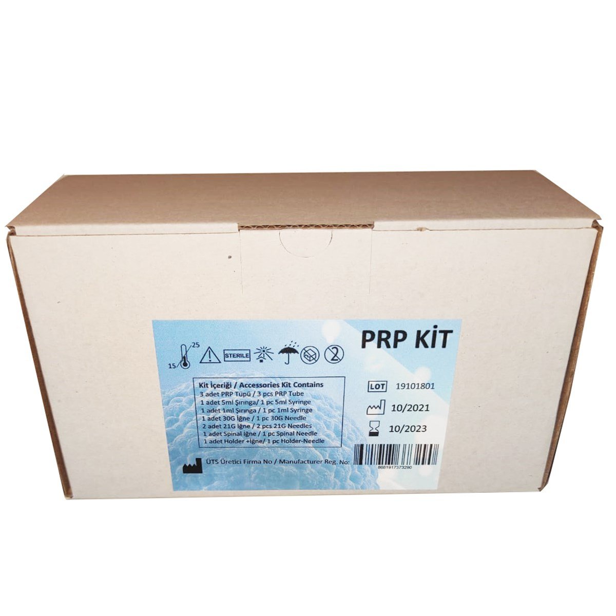 Kuazar İlaç Swepstem 2 Prp Kit Sodyum Sitratlı 10 ml - Vakumlu