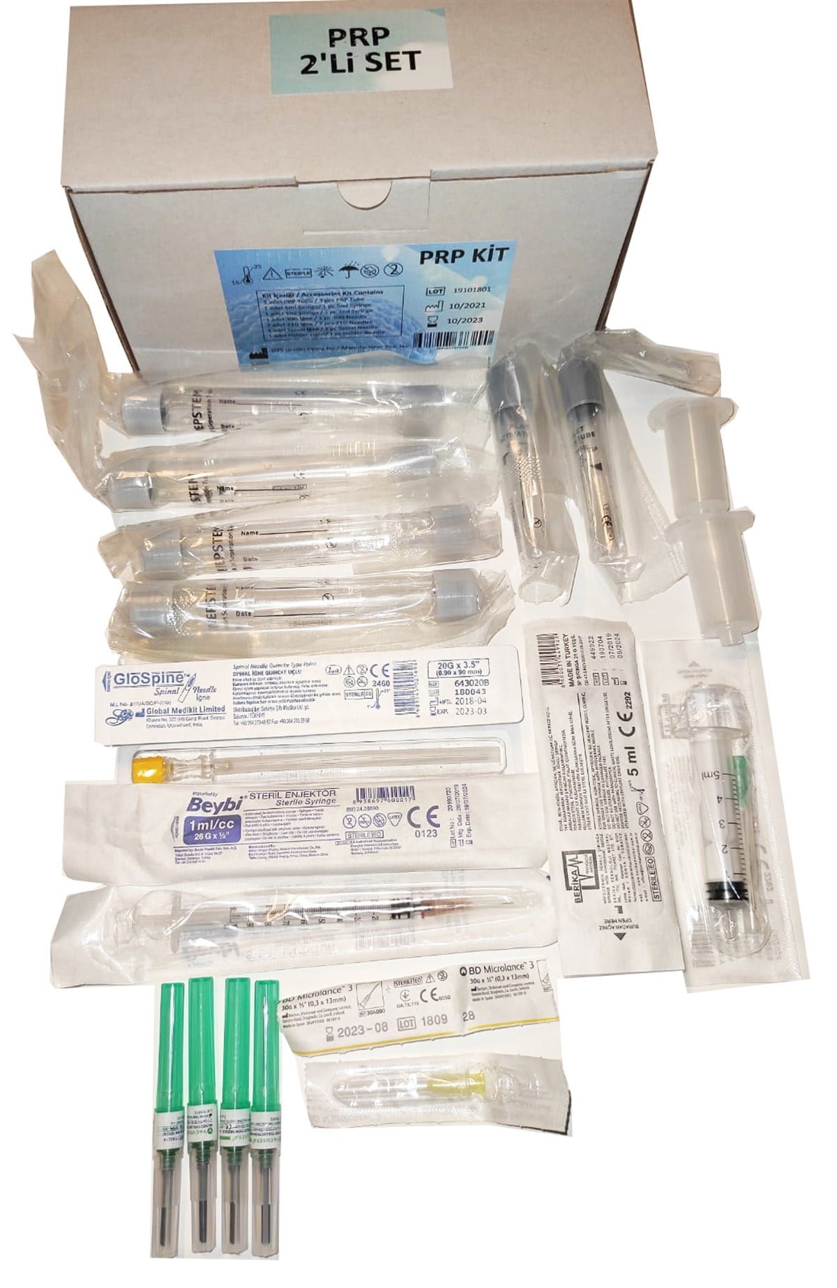 Kuazar İlaç Swepstem 2 Prp Kit Sodyum Sitratlı 10 ml - Vakumlu