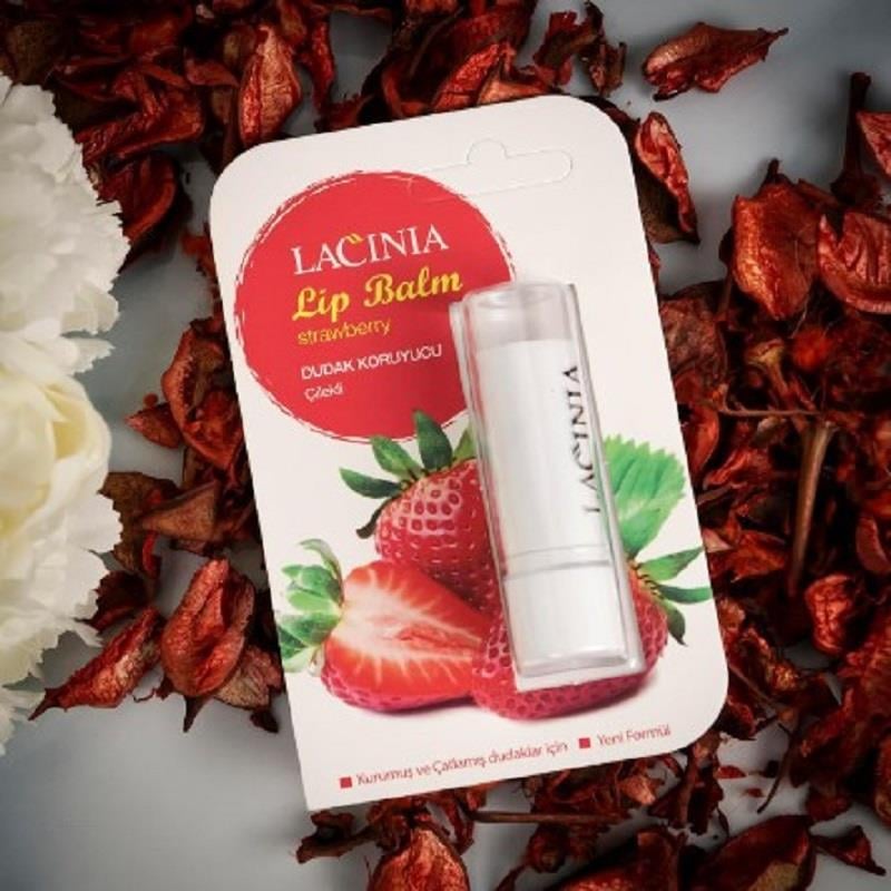 Lacinia Lacinia Dudak Koruyucu Balm Çilekli