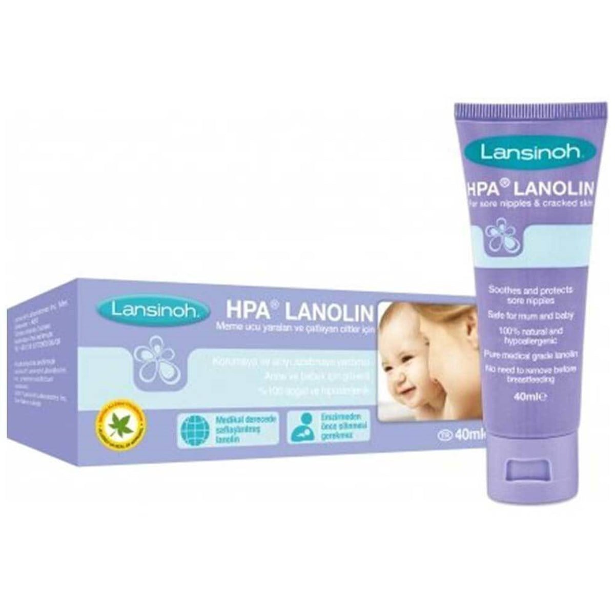 Lansinoh Lansinoh HPA Lanolin Göğüs Ucu Kremi 40 ml