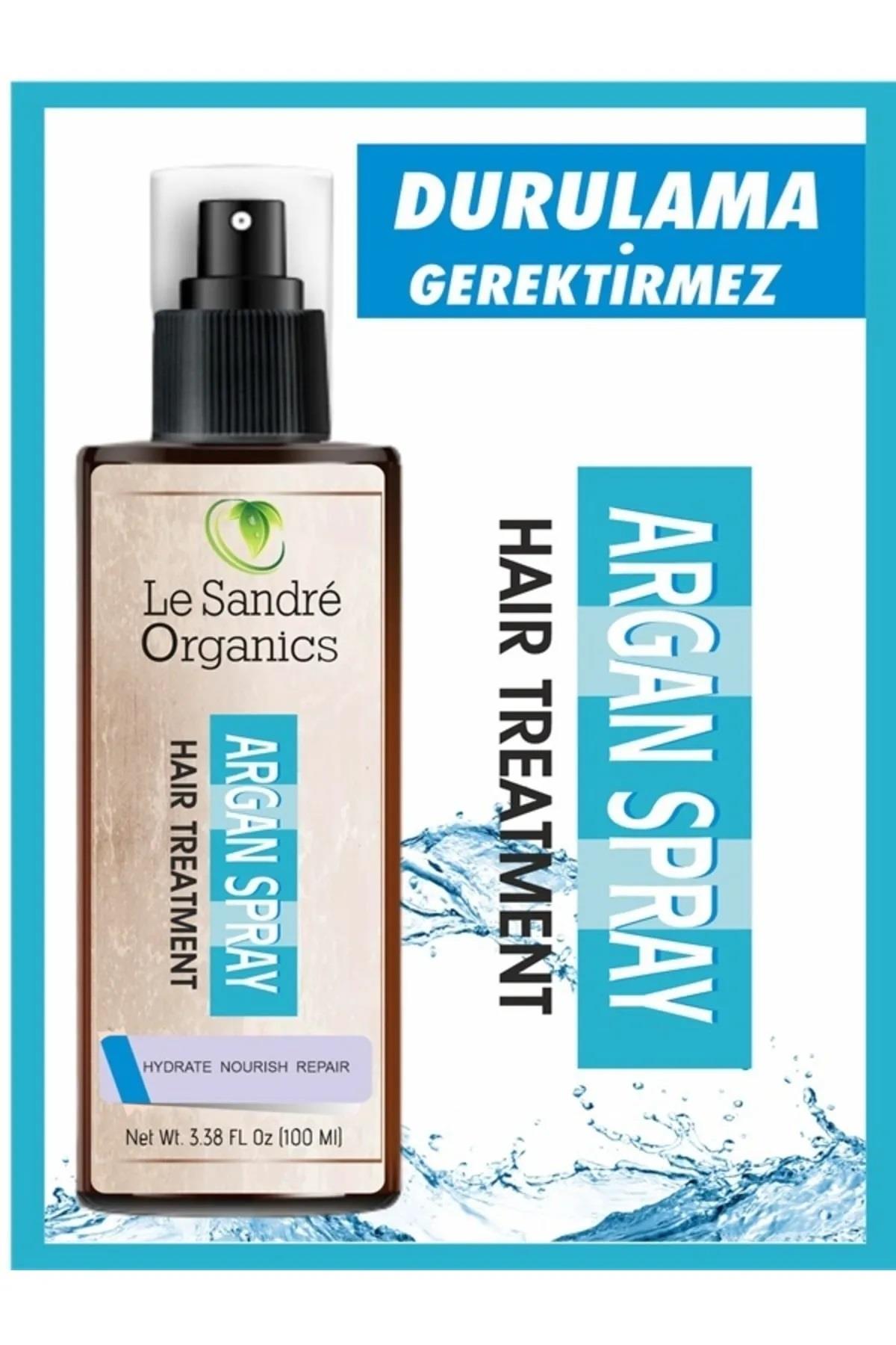 Le Sandre Organics Le Sandre Organics Argan ve Keratin Aşırı Yıpranmış ve Dökülen Saçlara Özel Serum 100 ml