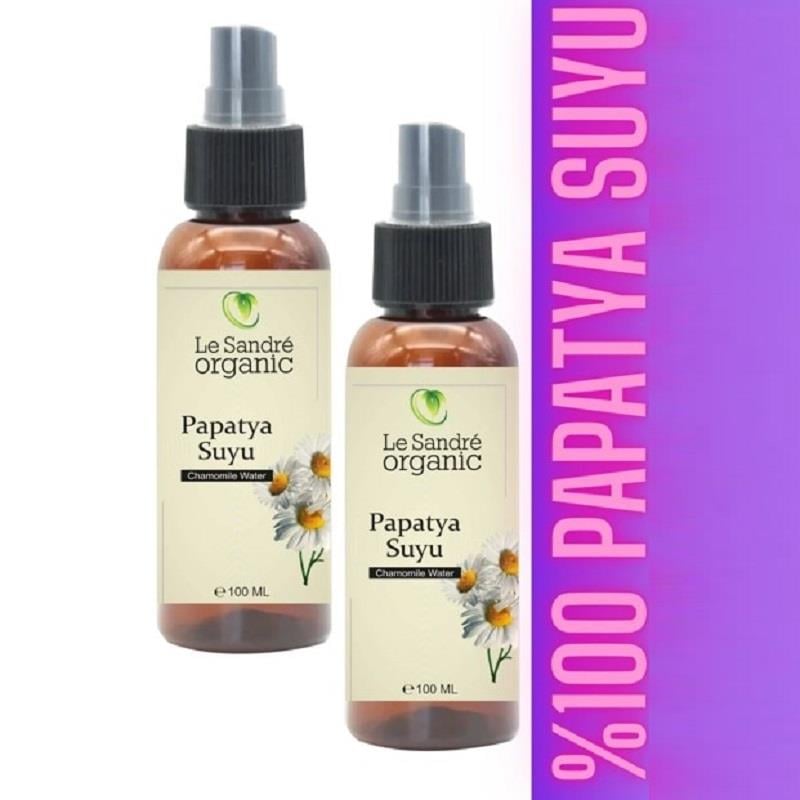 Le Sandre Organics Le Sandre Organics Papatya Suyu Sprey 100 ml + 100 ml - 2'li Set