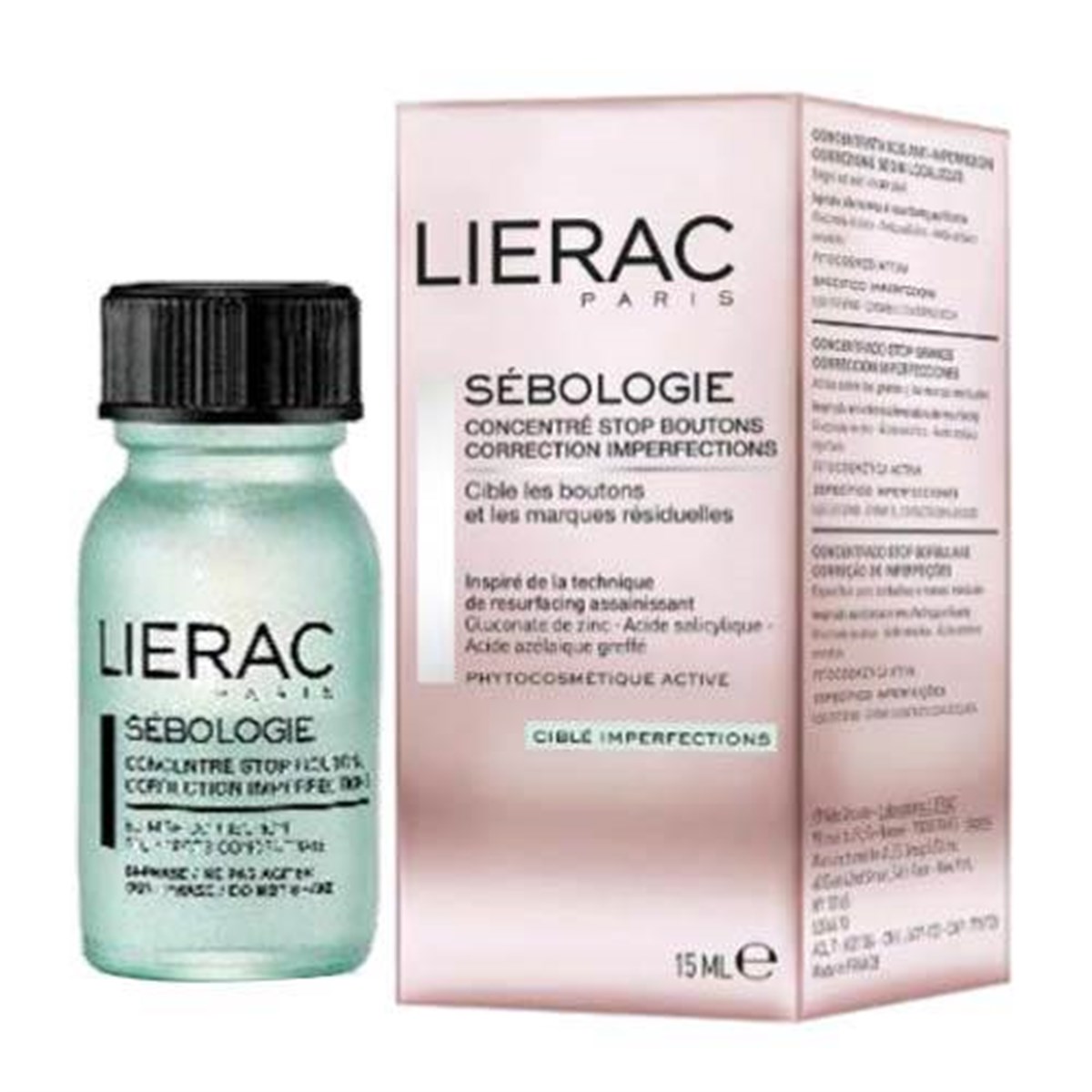 Lierac Lierac Sebologie imperfections Correction Localize Concentrate 15 Ml Akneli Ciltler İçin Lokal Bakim