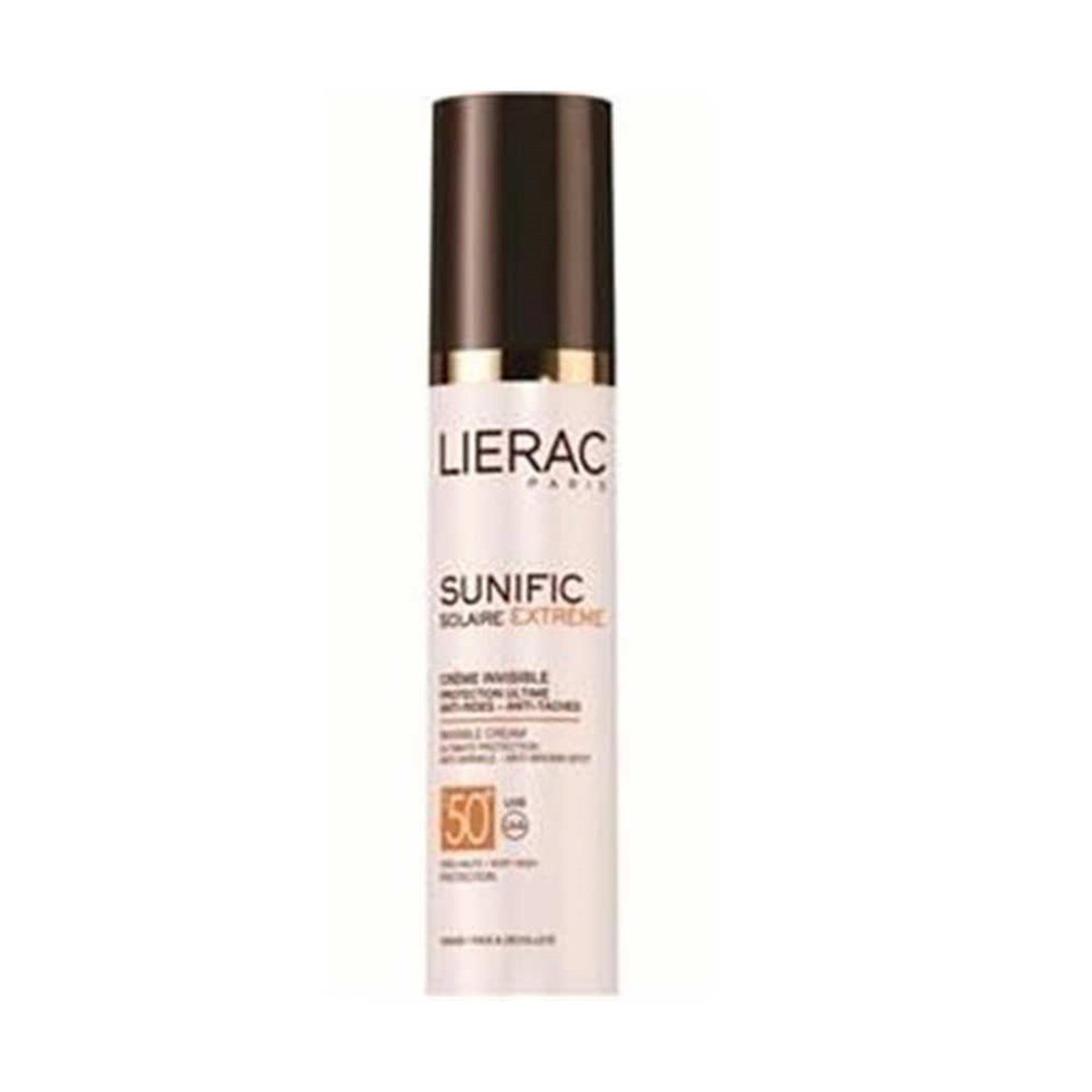 Lierac Lierac Sunific Solaire Extreme invisible Cream SPF 50+ 50 ml Yüz ve Dekolte Bölgesi İçin Güneş Kremi