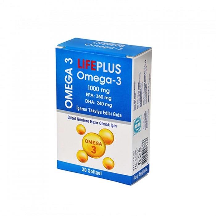 Lifeplus Lifeplus Omega 3 1000 mg 30 Kapsül