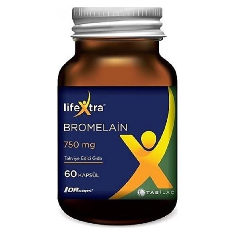 Lifextra Lifextra Bromelain 60 Kapsül