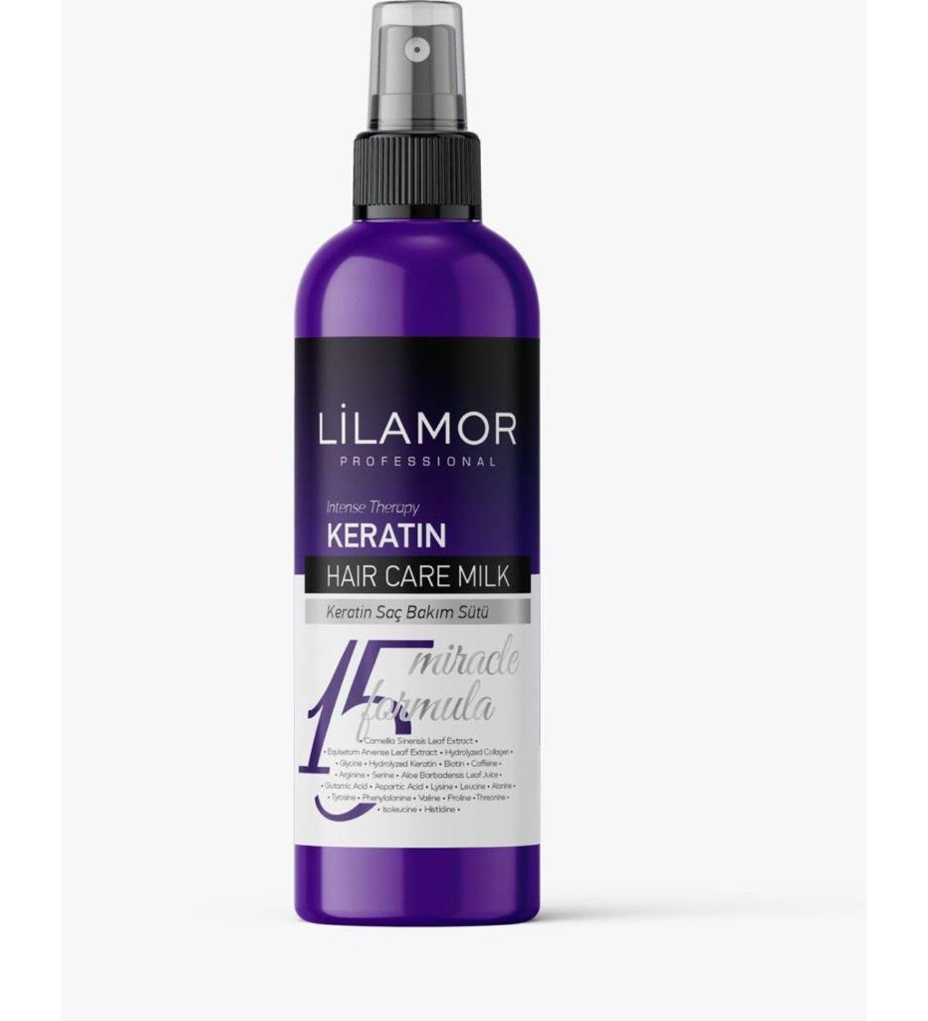 Lilamor Lilamor Saç Bakım Sütü Keratin 200 ml
